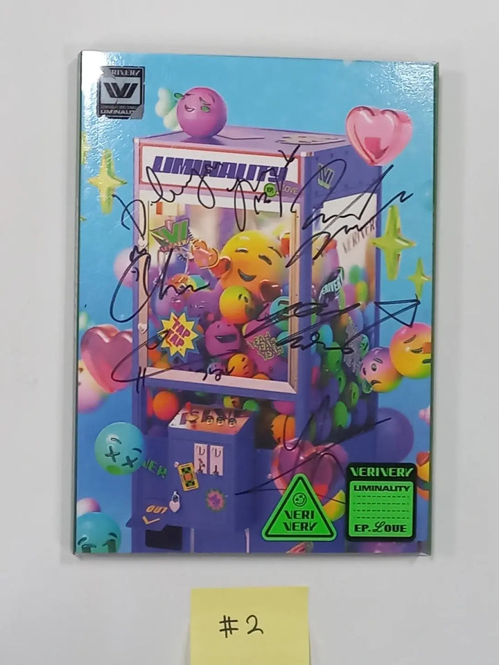 VERIVERY "LIMINALITY" - Hand Autographed(Signed) Promo Album - HALLYUSUPERSTORE