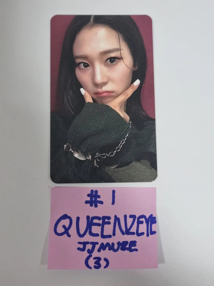 Queenz Eye "Queenz Table" - JJ Muze Fansign Event Photocard - HALLYUSUPERSTORE