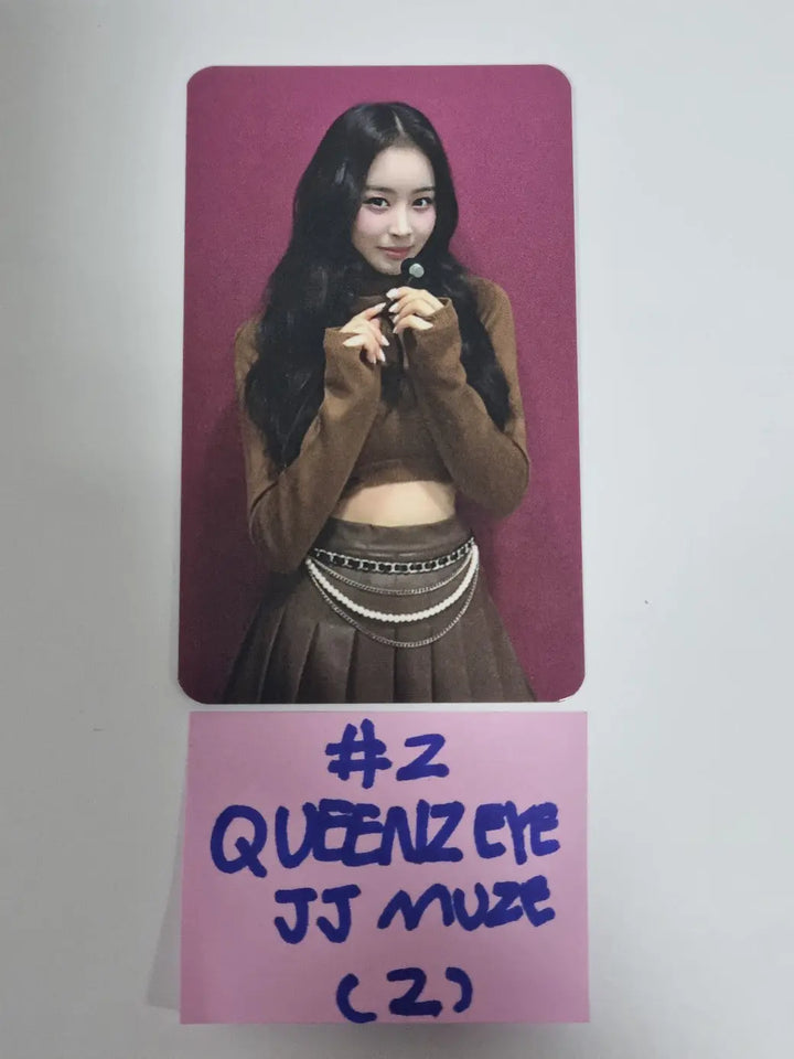 Queenz Eye "Queenz Table" - JJ Muze Fansign Event Photocard - HALLYUSUPERSTORE