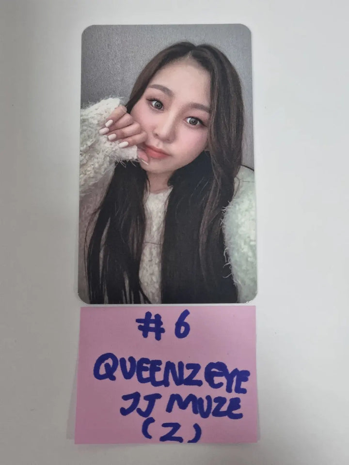 Queenz Eye "Queenz Table" - JJ Muze Fansign Event Photocard - HALLYUSUPERSTORE