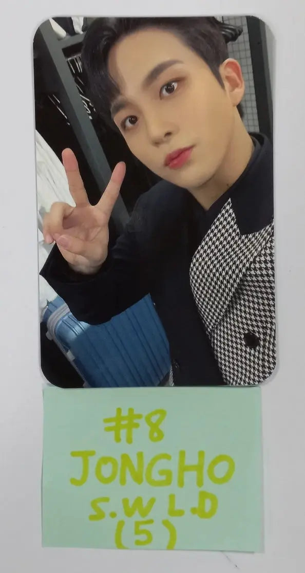 Ateez "The World Ep.1 - MOVEMENT" - Soundwave Lucky Draw Event Photocard, 2 Cut Photo - HALLYUSUPERSTORE