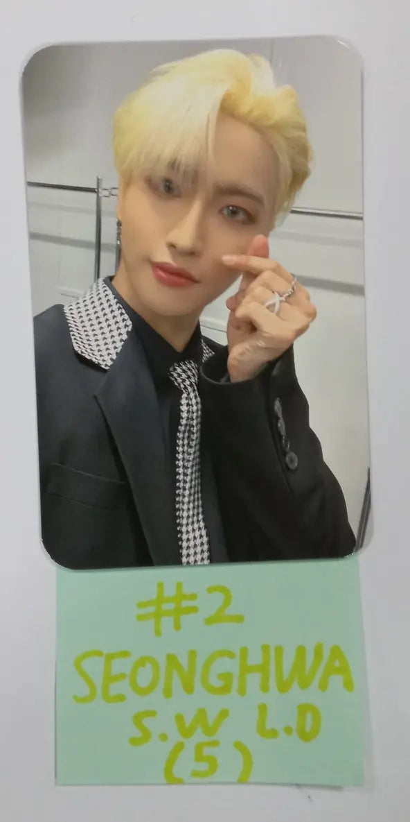 Ateez "The World Ep.1 - MOVEMENT" - Soundwave Lucky Draw Event Photocard, 2 Cut Photo - HALLYUSUPERSTORE