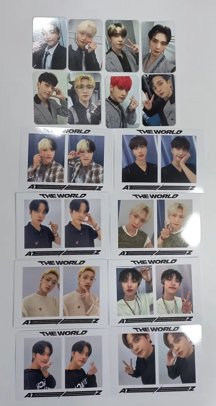 Ateez "The World Ep.1 - MOVEMENT" - Soundwave Lucky Draw Event Photocard, 2 Cut Photo - HALLYUSUPERSTORE