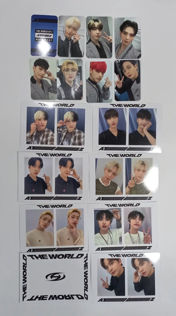 Ateez "The World Ep.1 - MOVEMENT" - Soundwave Lucky Draw Event Photocard, 2 Cut Photo - HALLYUSUPERSTORE