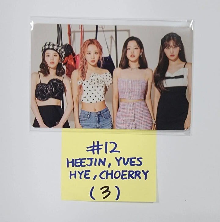 Loona "LOOK:NA" HOBBY PLANET - Everline Bandana Keyring MD Photocard - HALLYUSUPERSTORE