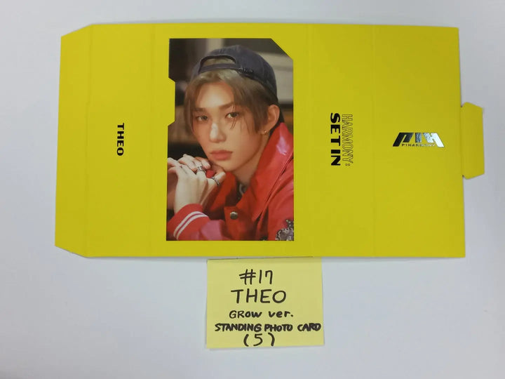 P1Harmony "HARMONY : SET IN" - Official Photocards, Standing photo card, Logo tag - HALLYUSUPERSTORE