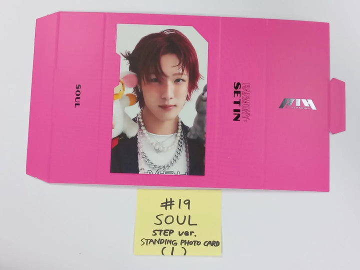 P1Harmony "HARMONY : SET IN" - Official Photocards, Standing photo card, Logo tag - HALLYUSUPERSTORE