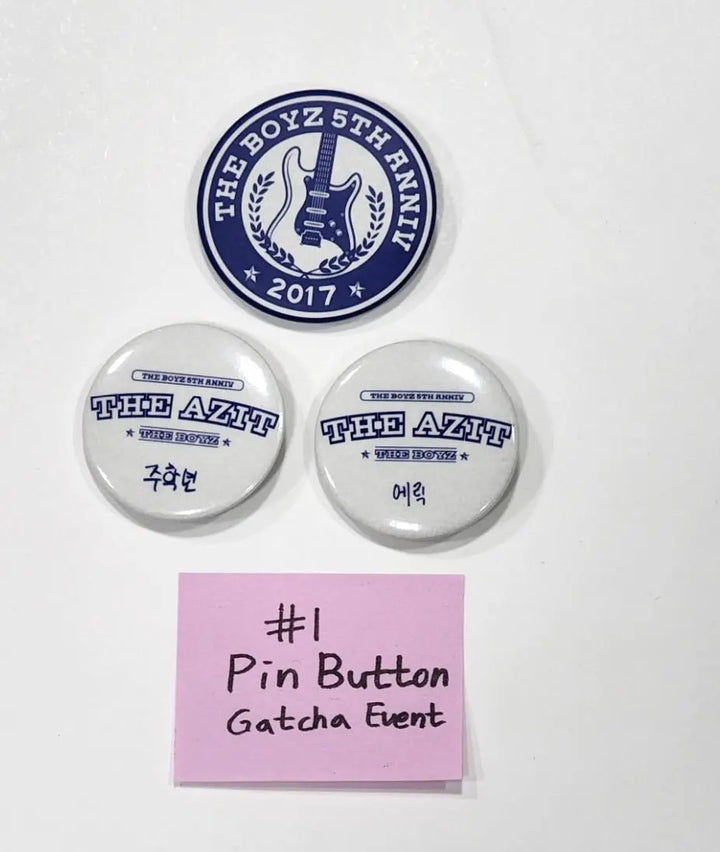 THE BOYZ "THE AZIT" - The Hyundai Seoul Pop-Up Store gatcha Event MD - HALLYUSUPERSTORE