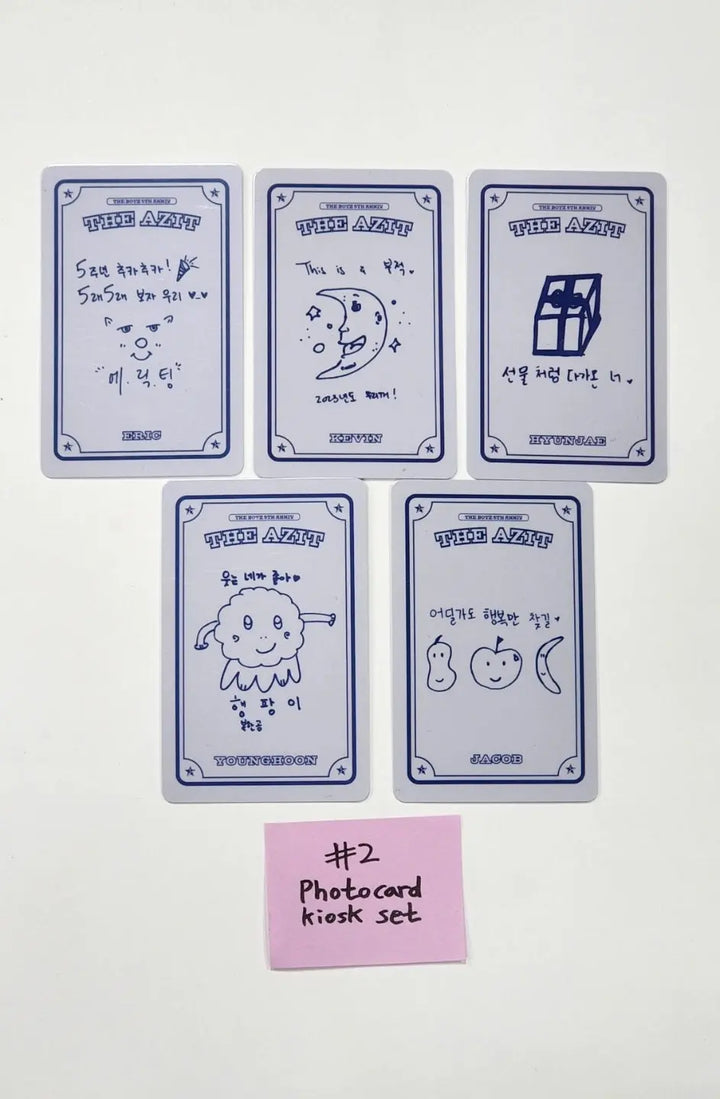 THE BOYZ "THE AZIT" - The Hyundai Seoul Pop-Up Store gatcha Event MD - HALLYUSUPERSTORE