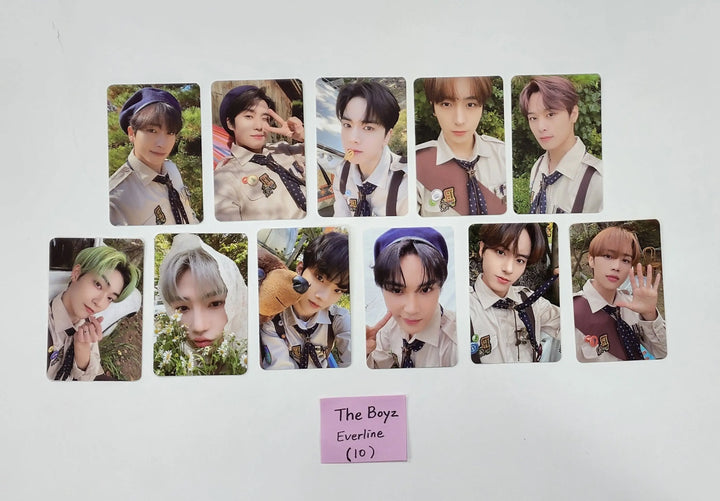 THE BOYZ "THE AZIT" The HYUNDAI SEOUL 2023 SEASON'S GREETINGS - Everline Pre-Order Benefit Photocards Set (11EA) - HALLYUSUPERSTORE