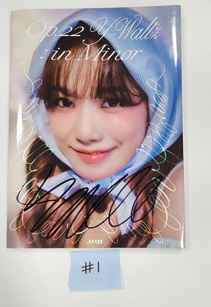 JO YURI 'Op.22 Y-Waltz : in Minor ' - Hand Autographed(Signed) Album - HALLYUSUPERSTORE