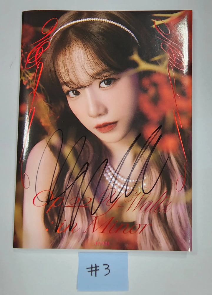 JO YURI 'Op.22 Y-Waltz : in Minor ' - Hand Autographed(Signed) Album - HALLYUSUPERSTORE