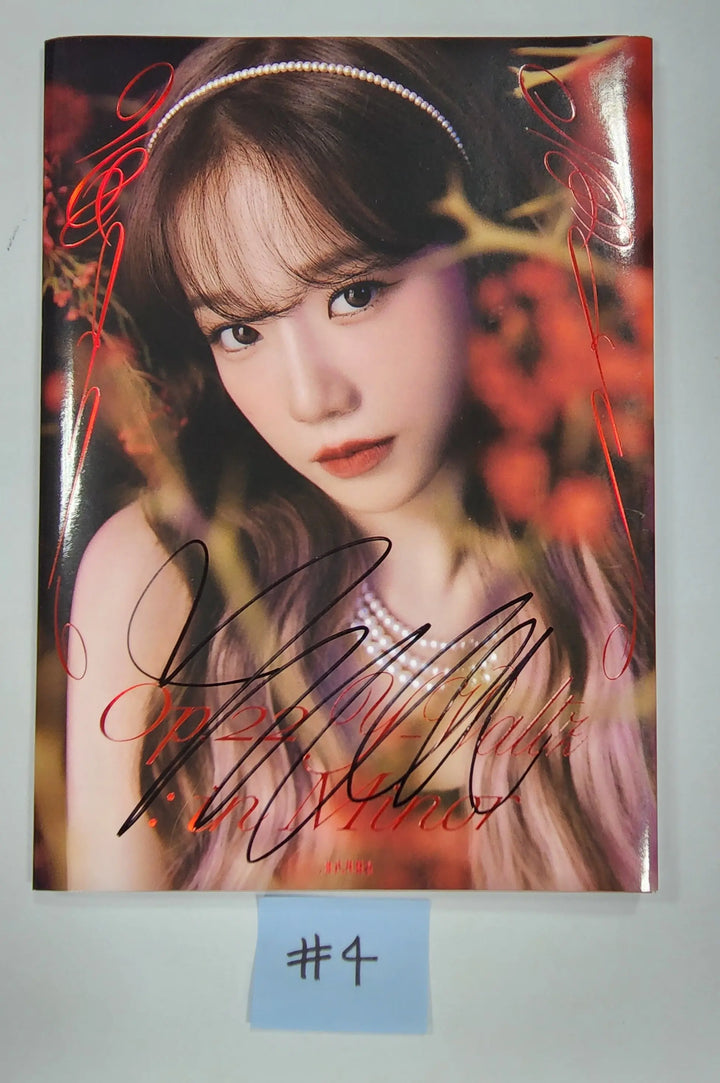 JO YURI 'Op.22 Y-Waltz : in Minor ' - Hand Autographed(Signed) Album - HALLYUSUPERSTORE