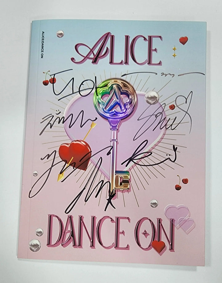 ALICE "DANCE ON" - Hand Autographed(Signed) Album - HALLYUSUPERSTORE