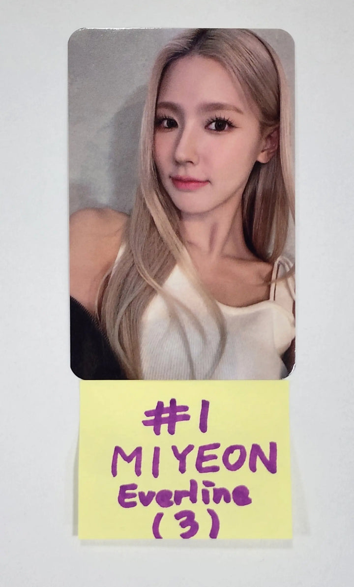 (G) I-DLE "I LOVE" - Everline Fansign Event Photocard - HALLYUSUPERSTORE