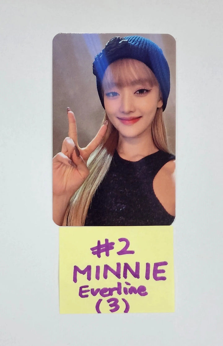 (G) I-DLE "I LOVE" - Everline Fansign Event Photocard - HALLYUSUPERSTORE