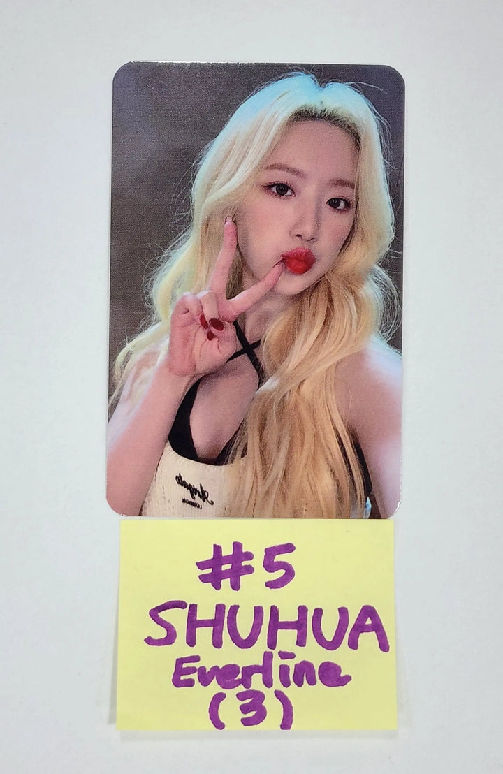 (G) I-DLE "I LOVE" - Everline Fansign Event Photocard - HALLYUSUPERSTORE