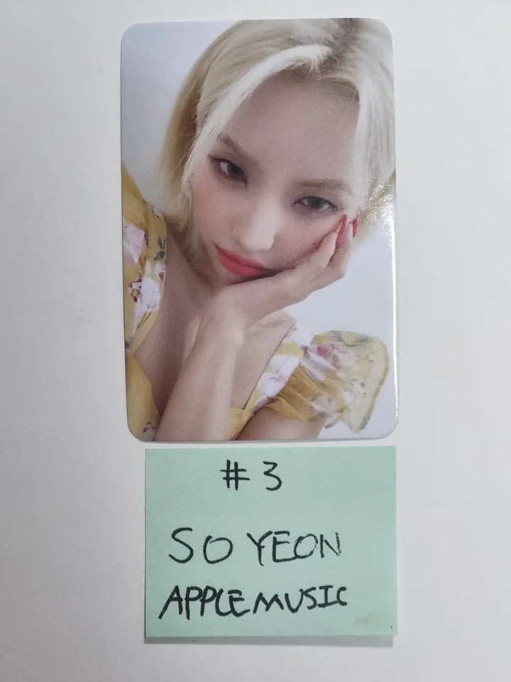 (G) I-DLE Season's Greeting 2023 - Apple Music Pre-Order Benefit Photocard - HALLYUSUPERSTORE