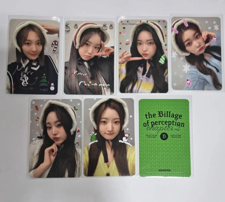 Billlie 'the Billage of perception : chapter two' - Makestar Fansign Event Photocard Round 4 - HALLYUSUPERSTORE