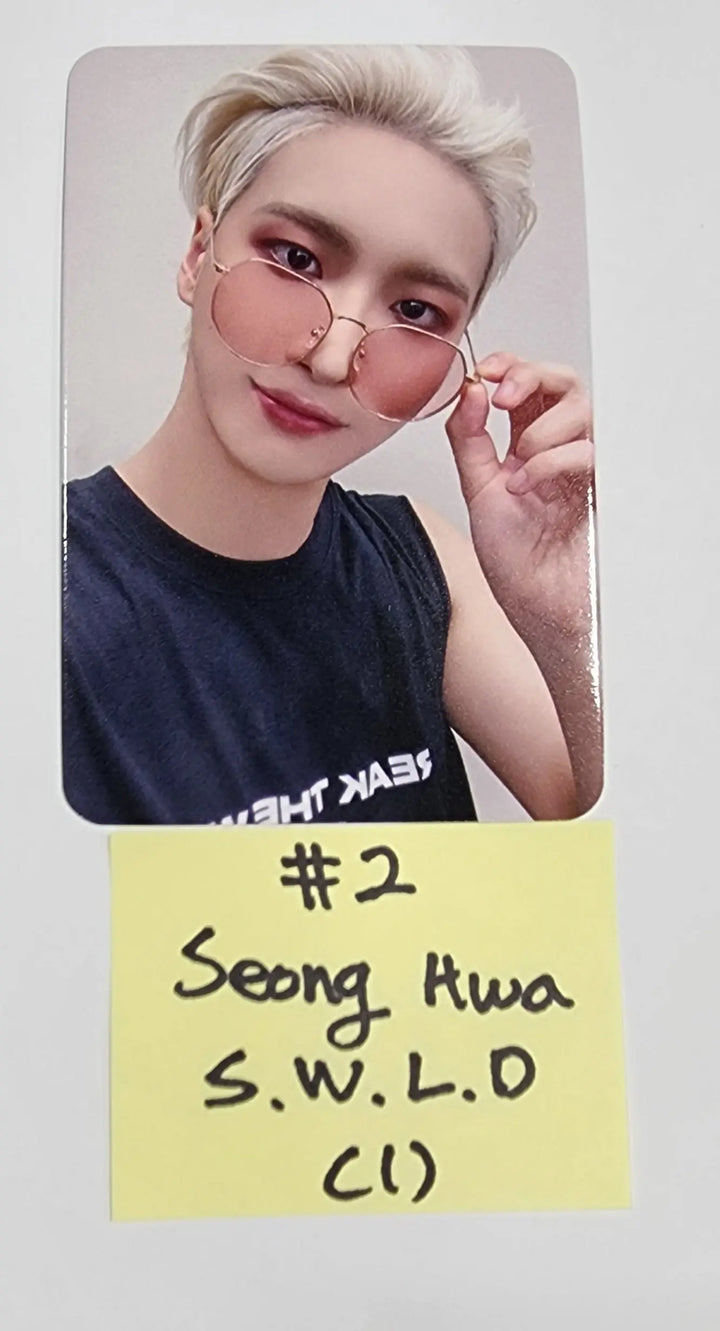 Ateez "The World Ep.1 - MOVEMENT" - Soundwave Lucky Draw Event Photocard Round 2 - HALLYUSUPERSTORE