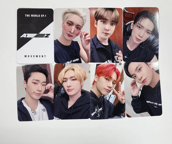 Ateez "The World Ep.1 - MOVEMENT" - Soundwave Lucky Draw Event Photocard Round 2 - HALLYUSUPERSTORE