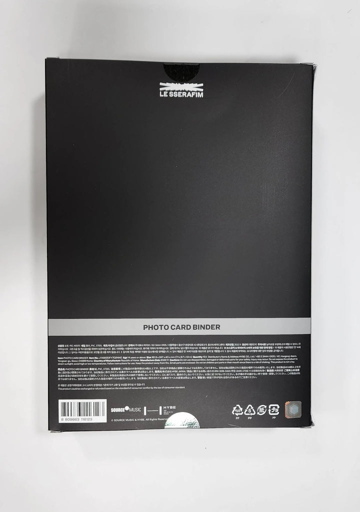 LE SSERAFIM "ANTIFRAGILE" 2nd Mini Album - Official Photocard Binder - HALLYUSUPERSTORE
