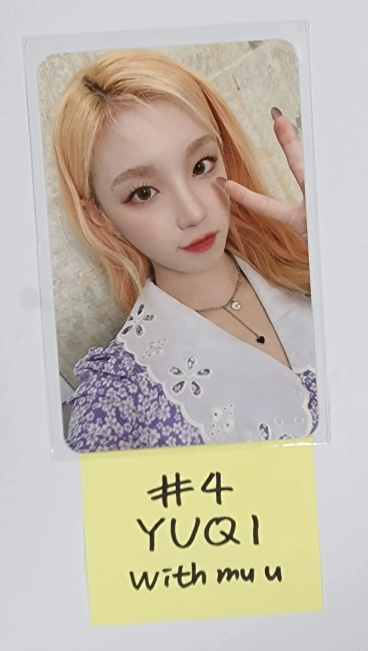 (G)I-DLE "BLOOMING DAY" 2023 SEASON'S GREETINGS - CUBE Pre-Order Benefit Photocard - HALLYUSUPERSTORE
