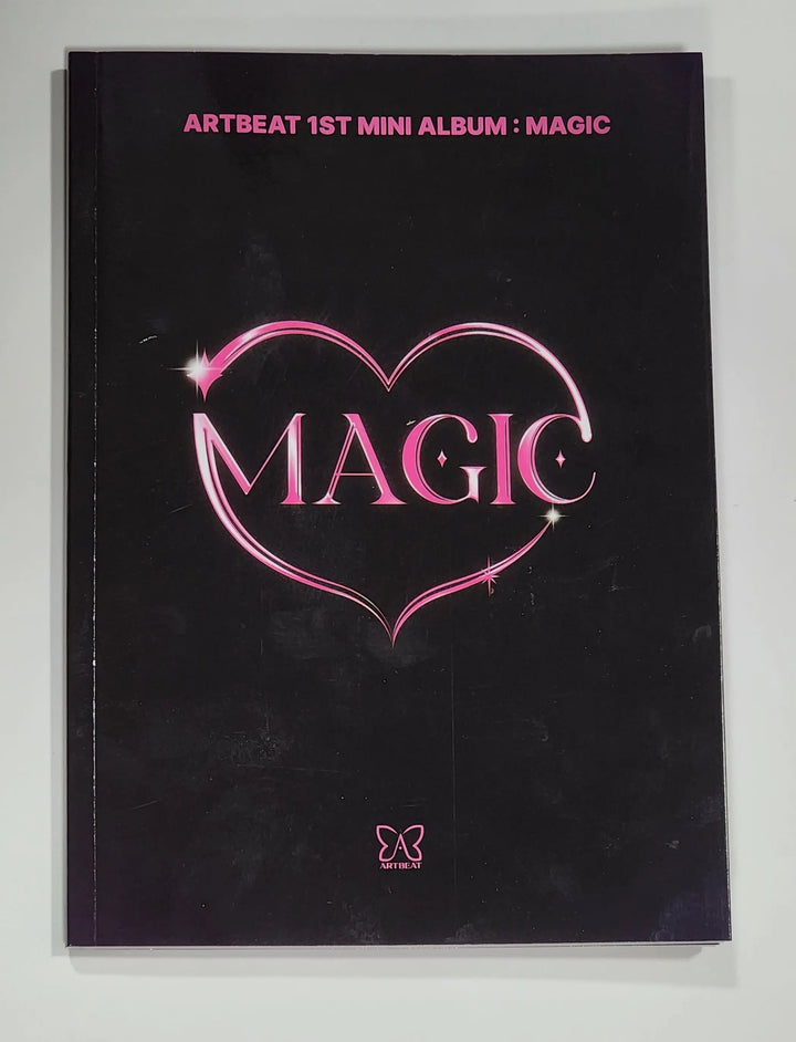 ARTBEAT "MAGIC" 1st MINI ALBUM - Hand Autographed(Signed) Album - HALLYUSUPERSTORE