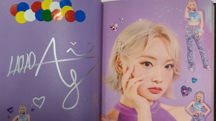 ARTBEAT "MAGIC" 1st MINI ALBUM - Hand Autographed(Signed) Album - HALLYUSUPERSTORE