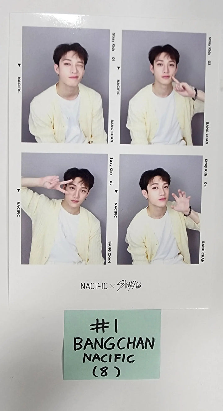 Stray kids X NACIFIC - Official Nacific Event  4 Cut Photo - HALLYUSUPERSTORE