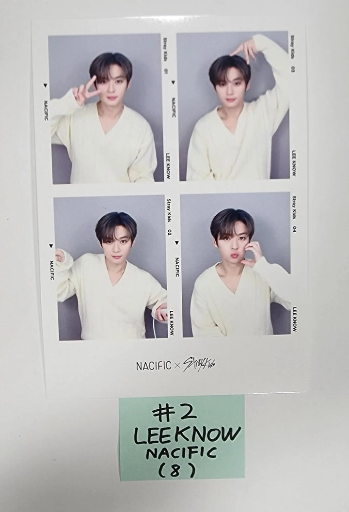 Stray kids X NACIFIC - Official Nacific Event  4 Cut Photo - HALLYUSUPERSTORE