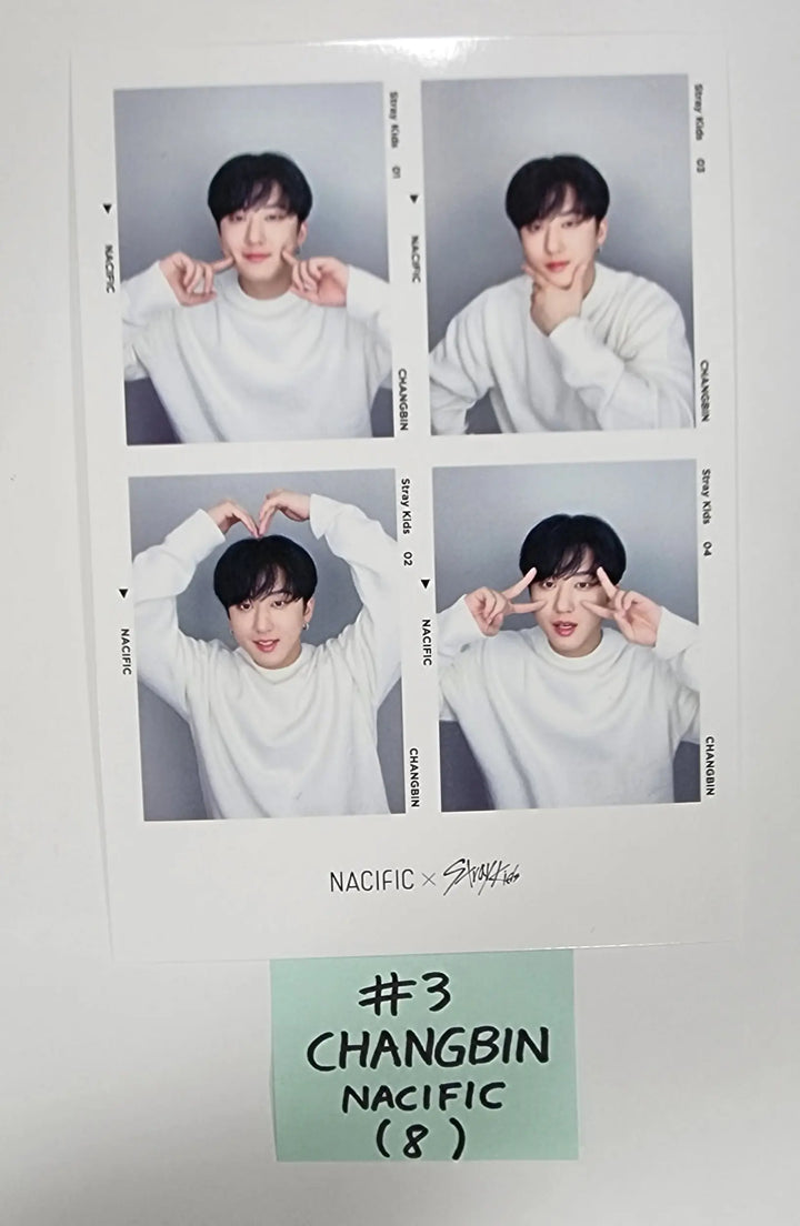 Stray kids X NACIFIC - Official Nacific Event  4 Cut Photo - HALLYUSUPERSTORE