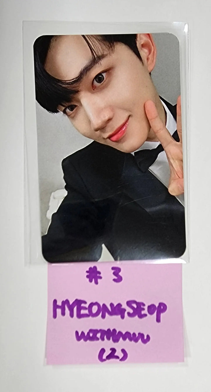 TEMPEST "ON and ON" 3rd mini album - Withmuu Fansign Event Photocard - HALLYUSUPERSTORE