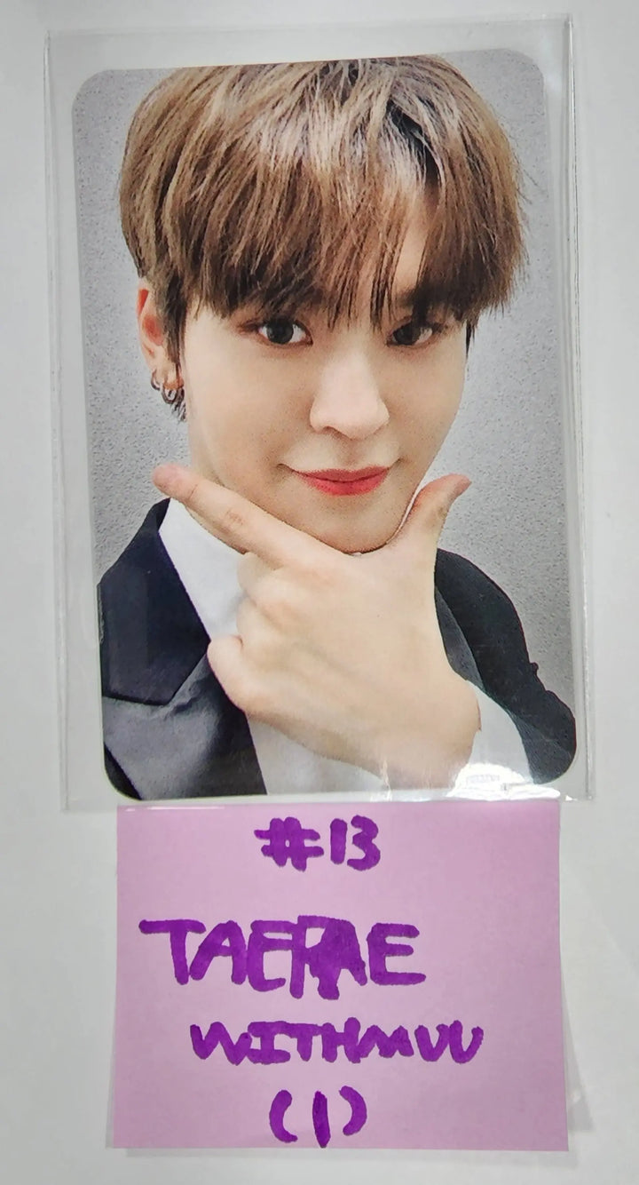 TEMPEST "ON and ON" 3rd mini album - Withmuu Fansign Event Photocard - HALLYUSUPERSTORE