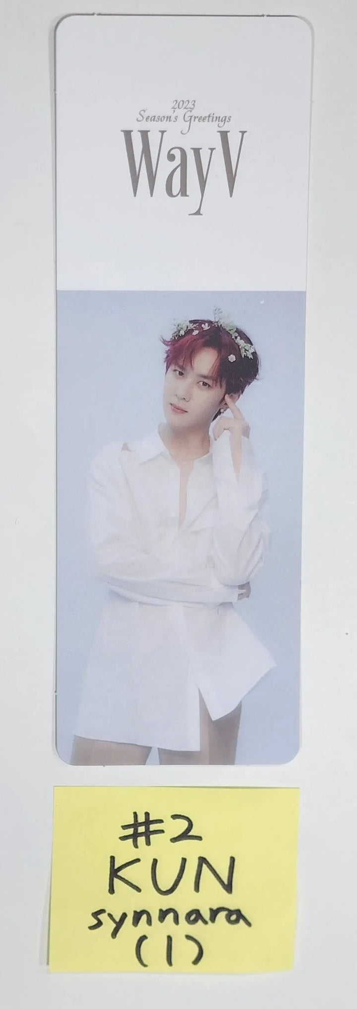 WayV 2023 Season's Greetings - Synnara Pre-Order Benefit Photocards Set (6EA), Book Mark - HALLYUSUPERSTORE