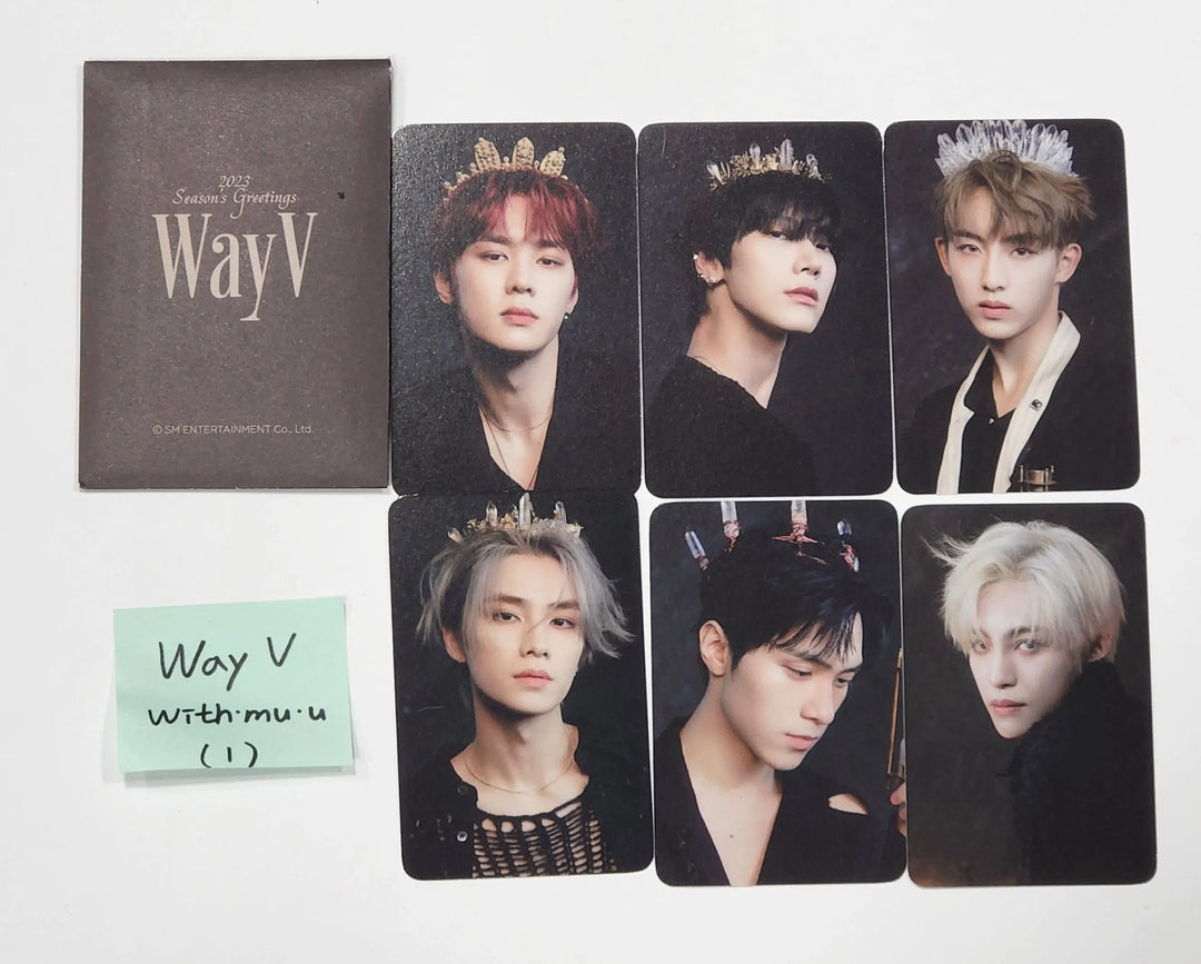 WayV 2023 Season's Greetings - Withmuu Pre-Order Benefit Photocards Set (6EA) - HALLYUSUPERSTORE