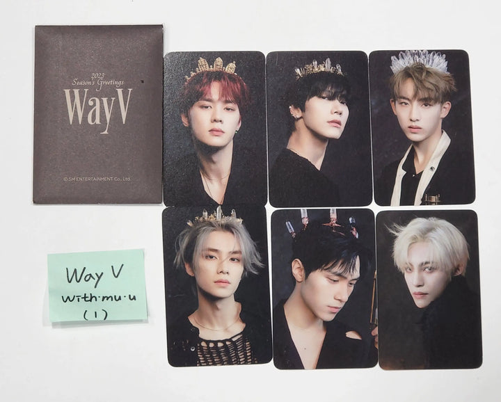 WayV 2023 Season's Greetings - Withmuu Pre-Order Benefit Photocards Set (6EA) - HALLYUSUPERSTORE