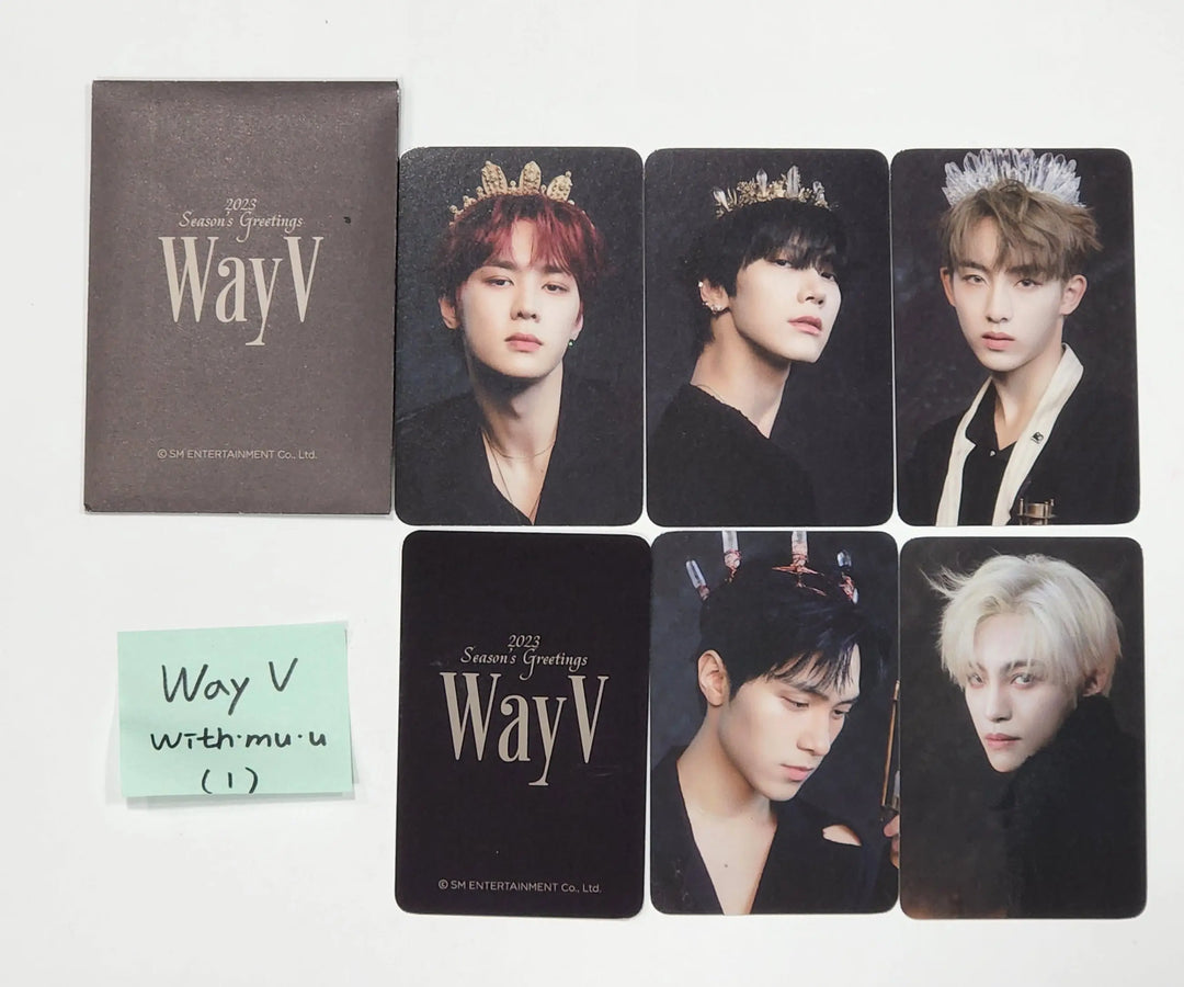 WayV 2023 Season's Greetings - Withmuu Pre-Order Benefit Photocards Set (6EA) - HALLYUSUPERSTORE