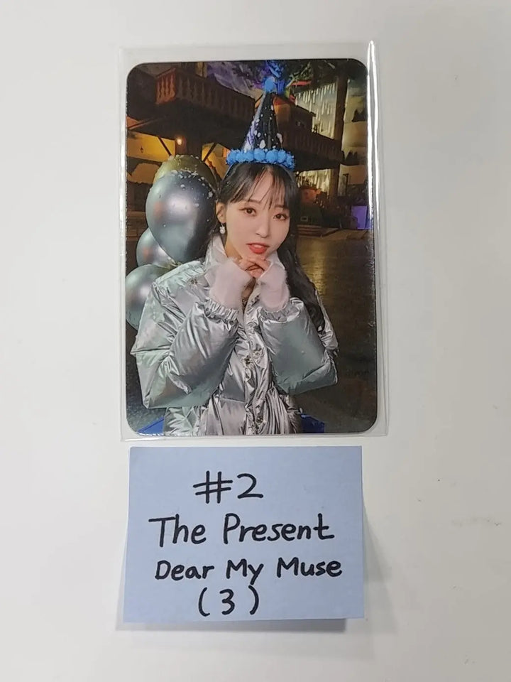 Moon Byul "The Present" - Dear My Muse Pre-Order Benefit Photocard - HALLYUSUPERSTORE