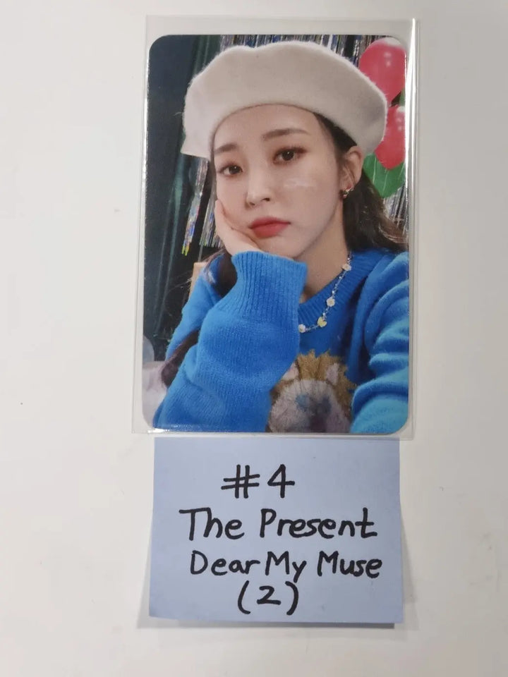 Moon Byul "The Present" - Dear My Muse Pre-Order Benefit Photocard - HALLYUSUPERSTORE