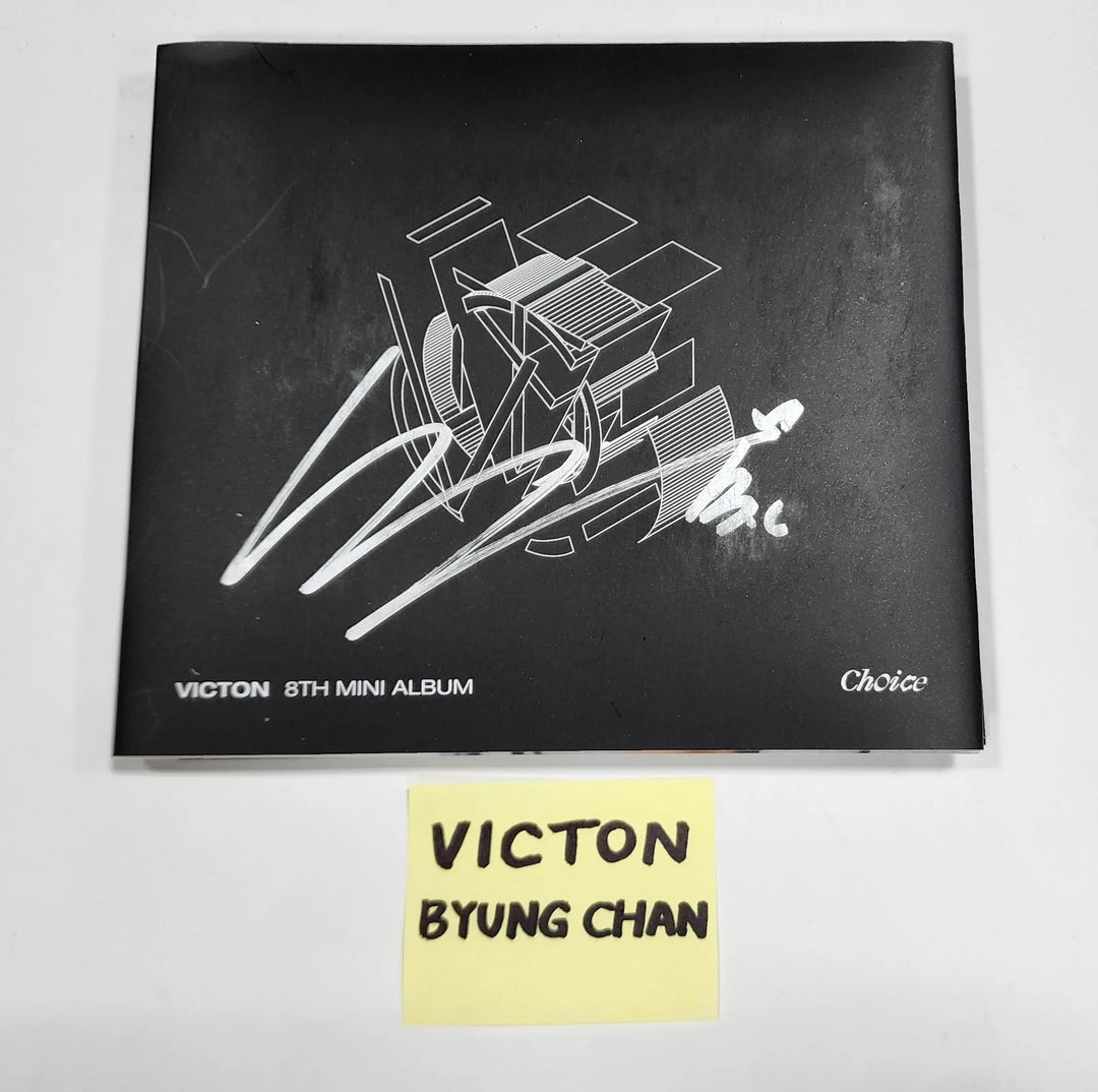 Byung Chan (of Victon) "choice" - Hand Autographed(Signed) Album - HALLYUSUPERSTORE