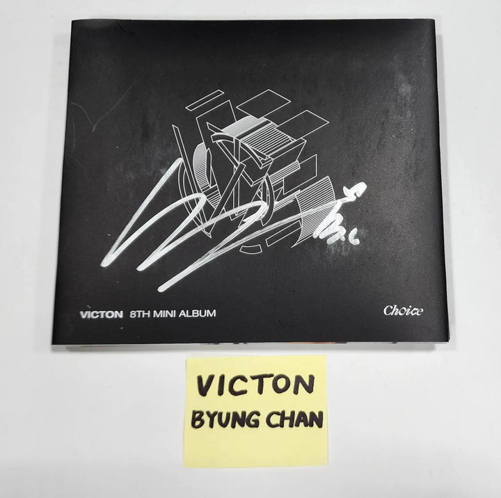 Byung Chan (of Victon) "choice" - Hand Autographed(Signed) Album - HALLYUSUPERSTORE