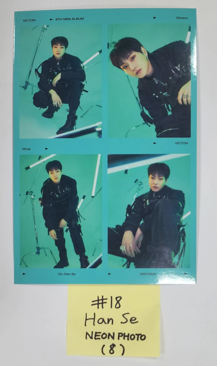 Victon "choice" - Official Photocard, Paper Stand, Key Ring - HALLYUSUPERSTORE