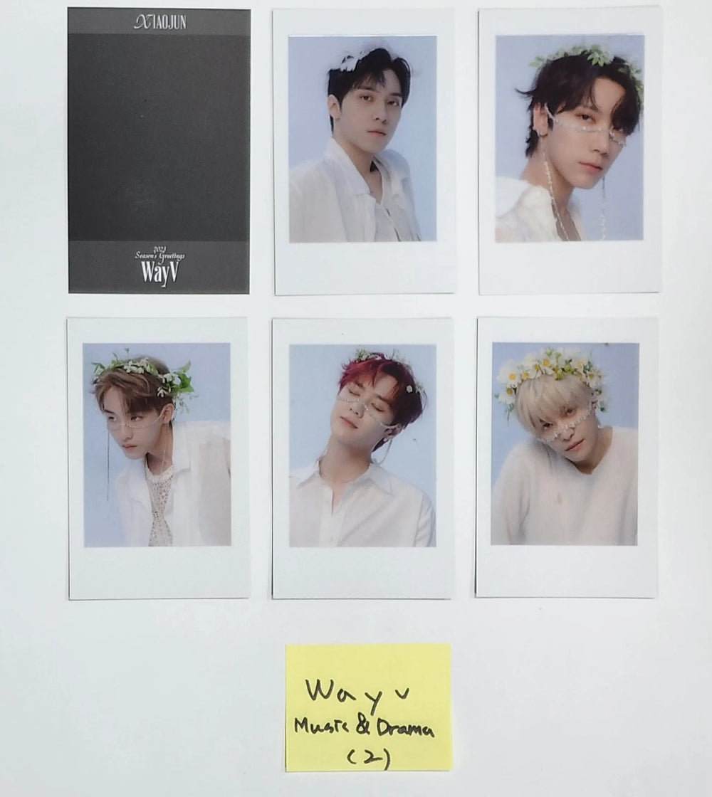 WayV 2023 Season's Greetings - Music & Drama Pre-Order Benefit Photocards Set (6EA) - HALLYUSUPERSTORE