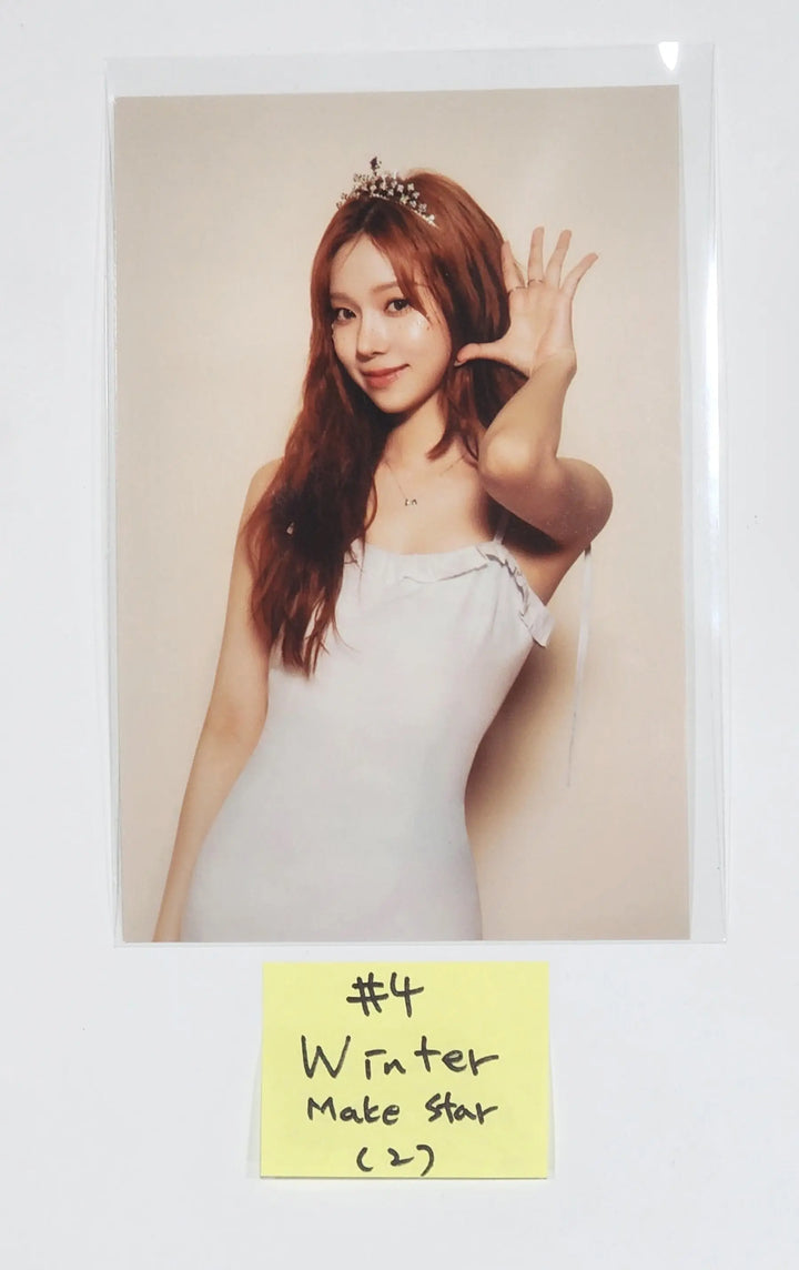 Aespa 2023 Season's Greetings - Makestar Pre-Order Benefit Hologram Photocards Set (4EA), Photo - HALLYUSUPERSTORE