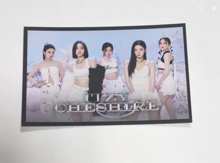 ITZY 'CHESHIRE' - Withmuu Fansign Event Winner Message Card - HALLYUSUPERSTORE