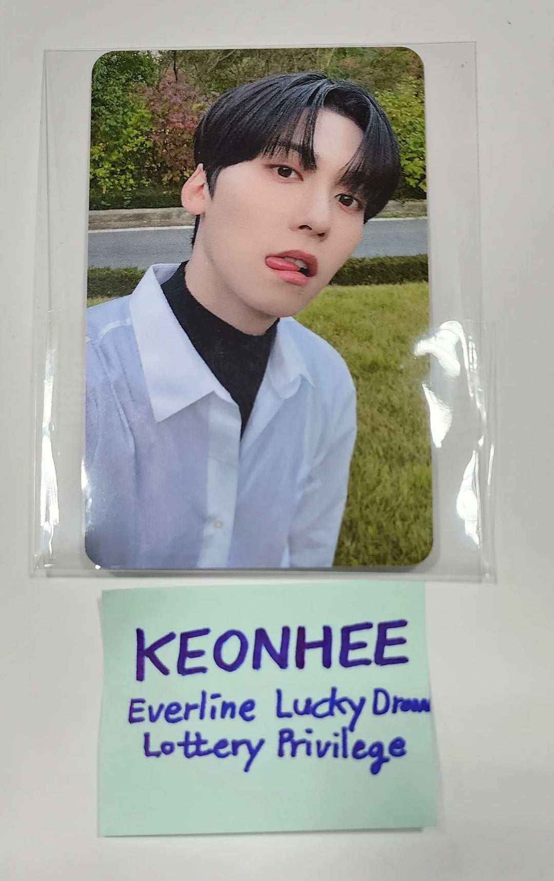 Oneus "MALUS" - Everline Lucky Draw Event Lottery Privilege Photocard - HALLYUSUPERSTORE
