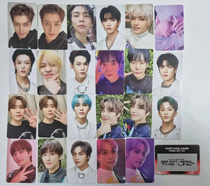 NCT 127 "NEO CITY : SEOUL – THE LINK ⁺" 2ND Tour - Fortune Scratch Photocard - HALLYUSUPERSTORE