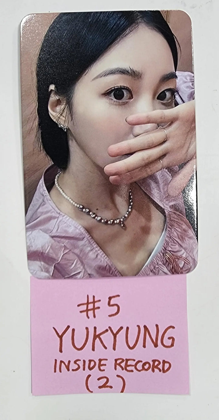 ALICE "DANCE ON" - Inside Record Fansign Event Photocard - HALLYUSUPERSTORE