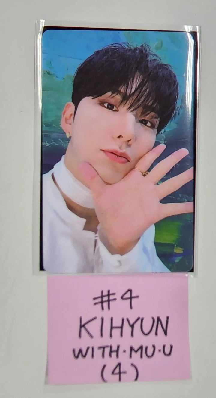 MONSTA X "REASON" - Withmuu Lucky Draw Event PVC Photocard - HALLYUSUPERSTORE